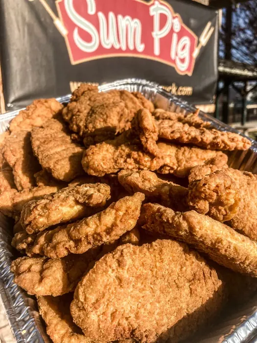 Sum Pig hand-breaded chicken tenders